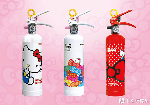 Hello Kitty 携手消防设备厂推联名灭火器 消防用