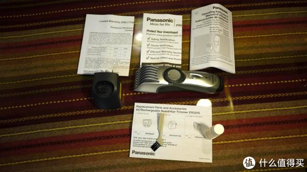 家有板寸男:Panasonic 松下 ER224S 理发器 简